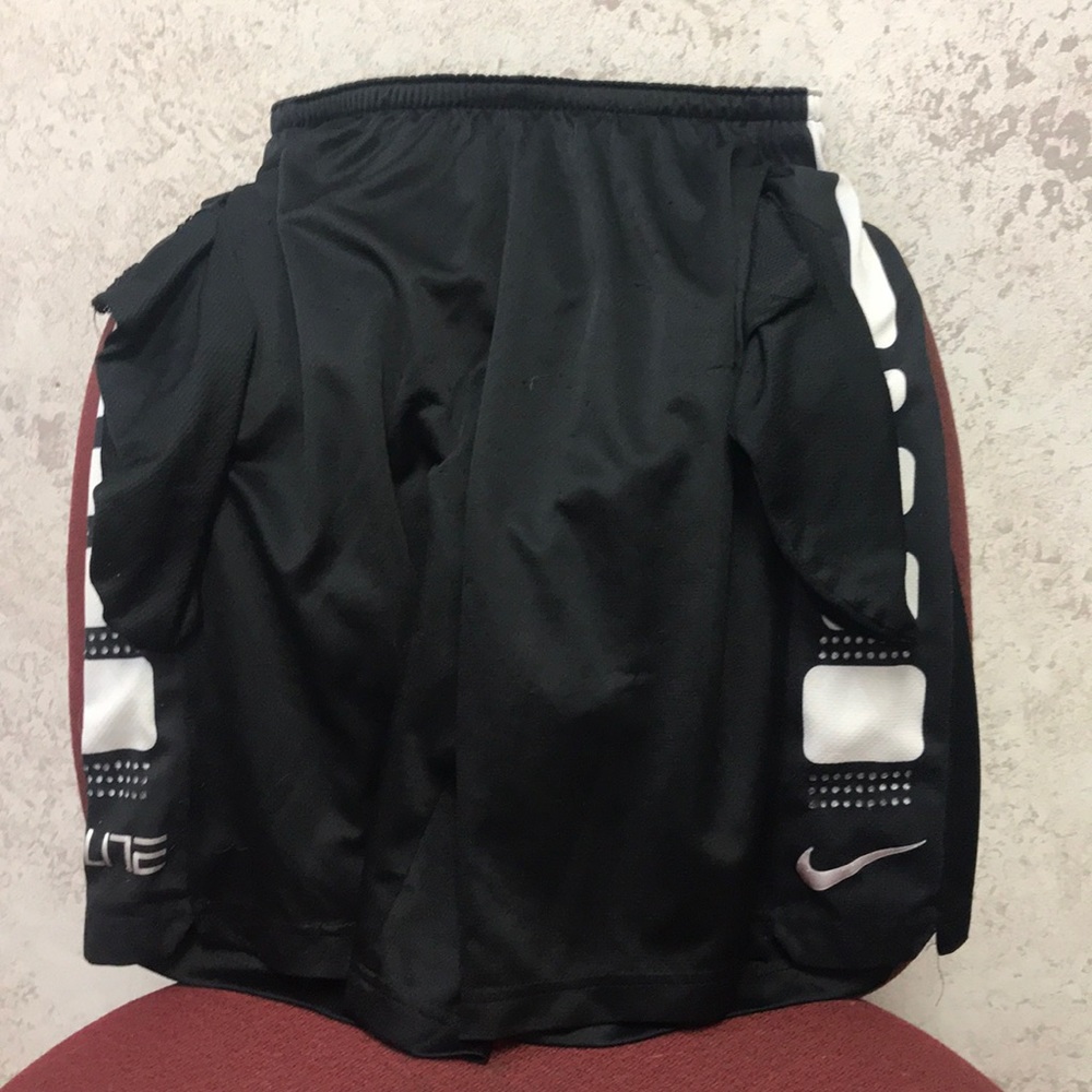 Nike Black shorts with white stripes